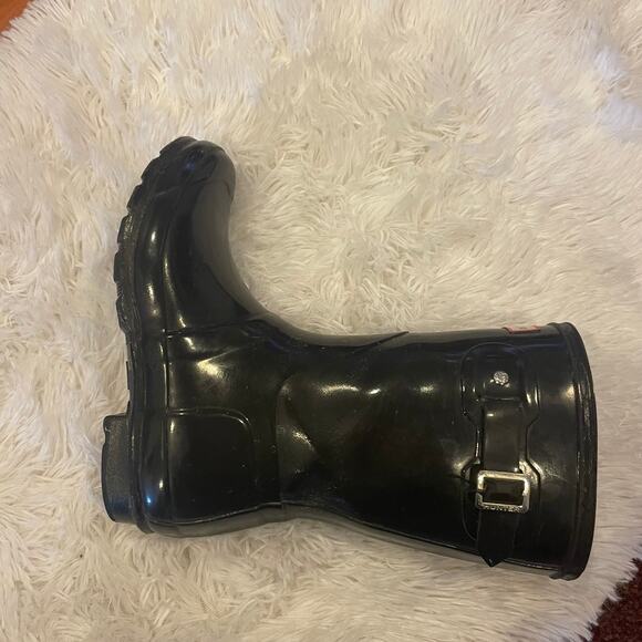 Hunter Short Gloss Rain Boots Size 6 - Picture 10 of 13